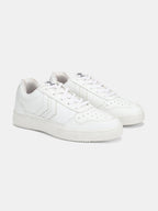 Hummel White Regular Sneakers for Men Gym Wear