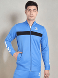 Hummel Blue Regular Jackets for Men Outdoor Wear