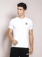 Hummel White Regular Shirts for Men Daily Wear