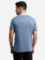 Hummel Blue Regular Shirts for Men Daily Wear