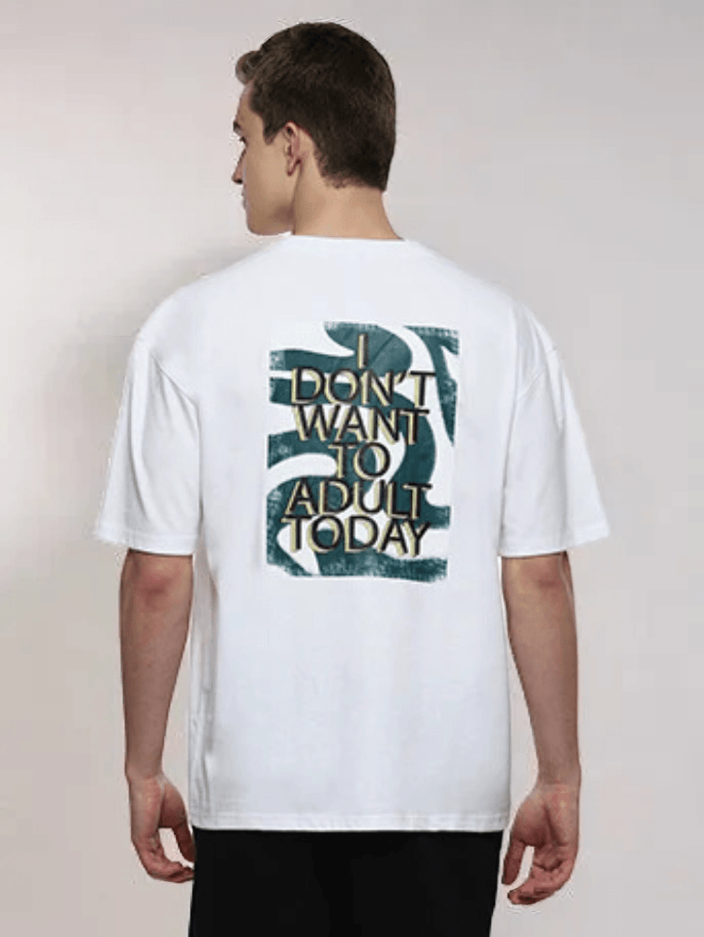 Hummel White Oversized Shirts for Men Daily Wear