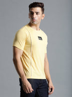 Hummel Yellow Regular Shirts for Men Daily Wear