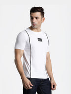Hummel White Regular Shirts for Men Daily Wear