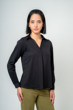 Ibuki Open Collar Top