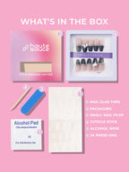 Haute Sauce The Block Cuore Press-On Nails - Raven Black