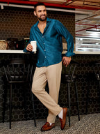 Campus Sutra Curly-Creased Shirt