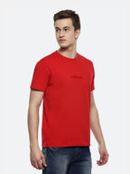 Hummel Red Regular Shirts for Men Daily Wear
