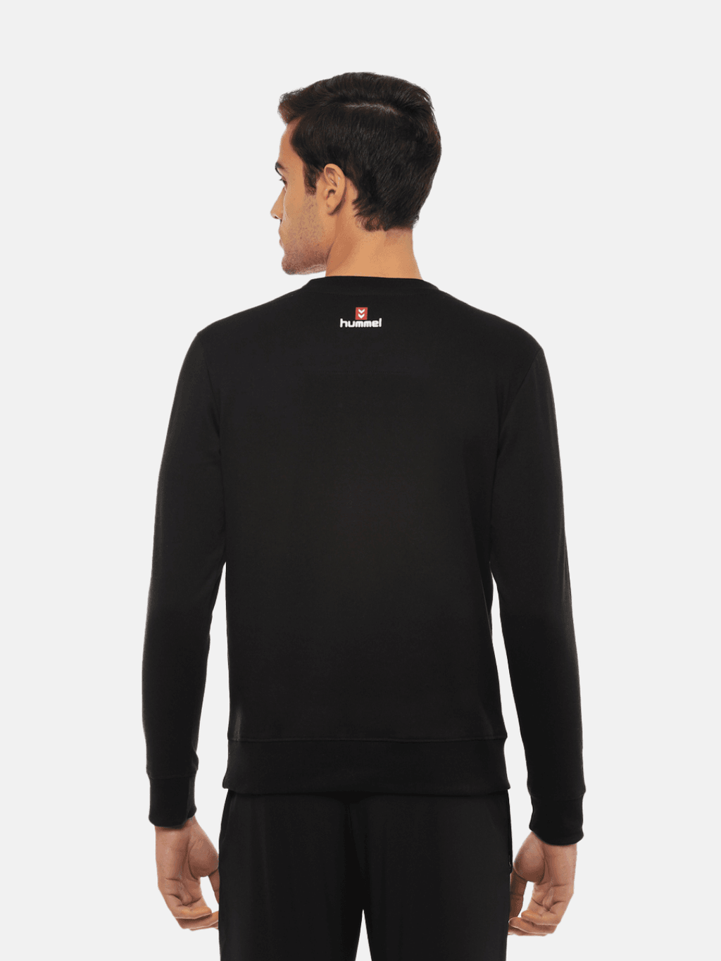 Hummel Black Regular Sweatshirts for Unisex Daily Wear