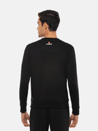 Hummel Black Regular Sweatshirts for Unisex Daily Wear