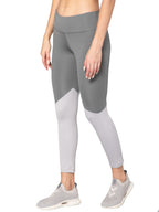 Hummel Grey Slim Tights for Women Daily Wear
