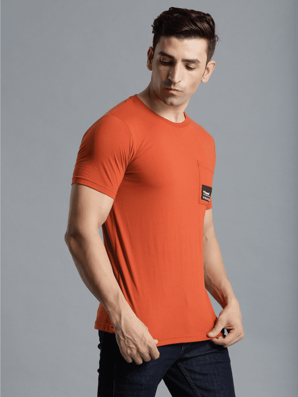 Hummel Rust Regular Shirts for Men Daily Wear