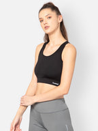 Hummel Black Regular Clothing for Women Gym Wear