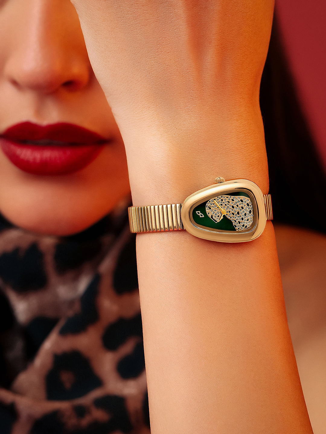 The Ivory Teardrop Watch - Rose Gold