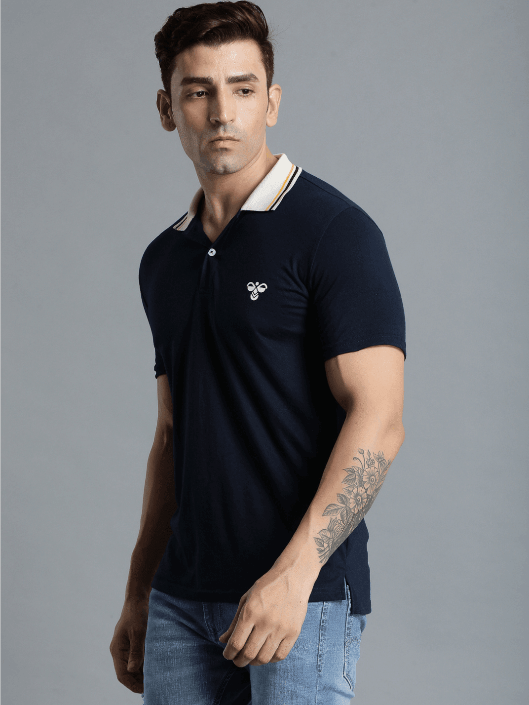 Hummel Blue Nights Regular Shirts for Men Work Wear