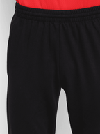Hummel Black Regular Shorts for Men Gym Wear