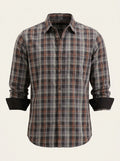 Regular Fit Checkered Shirt | Multicolor