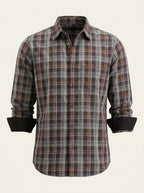 Regular Fit Checkered Shirt | Multicolor