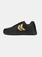 Hummel Black/gold Regular Sneakers for Men Gym Wear