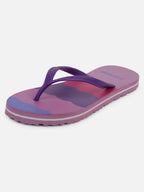 Hummel Dark Purple Regular Flops for Women Daily Wear