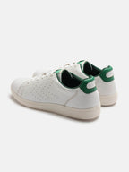 Hummel White/green Regular Sneakers for Men Daily Wear
