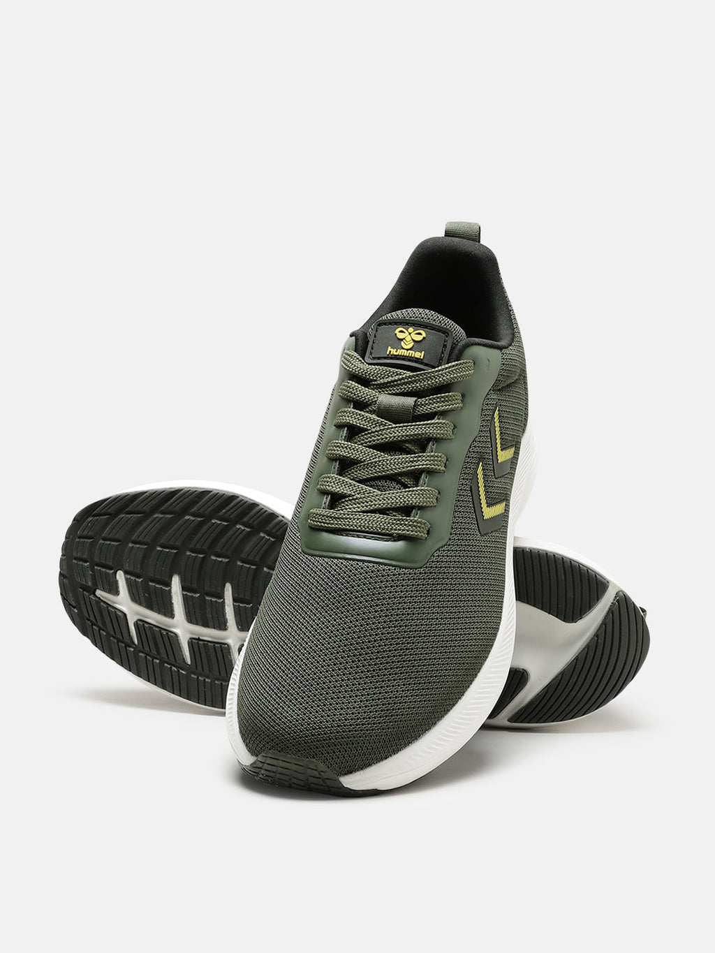 Hummel Olive Regular Shoes for Men Gym Wear