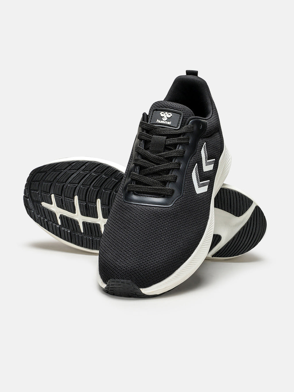 Hummel Black Regular Shoes for Men Gym Wear