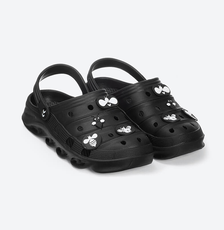 Hummel Black Regular Shoes for Men Gym Wear