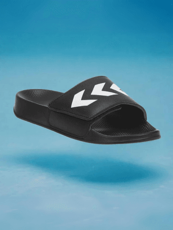 Hummel Black Regular Floaters for Men Daily Wear