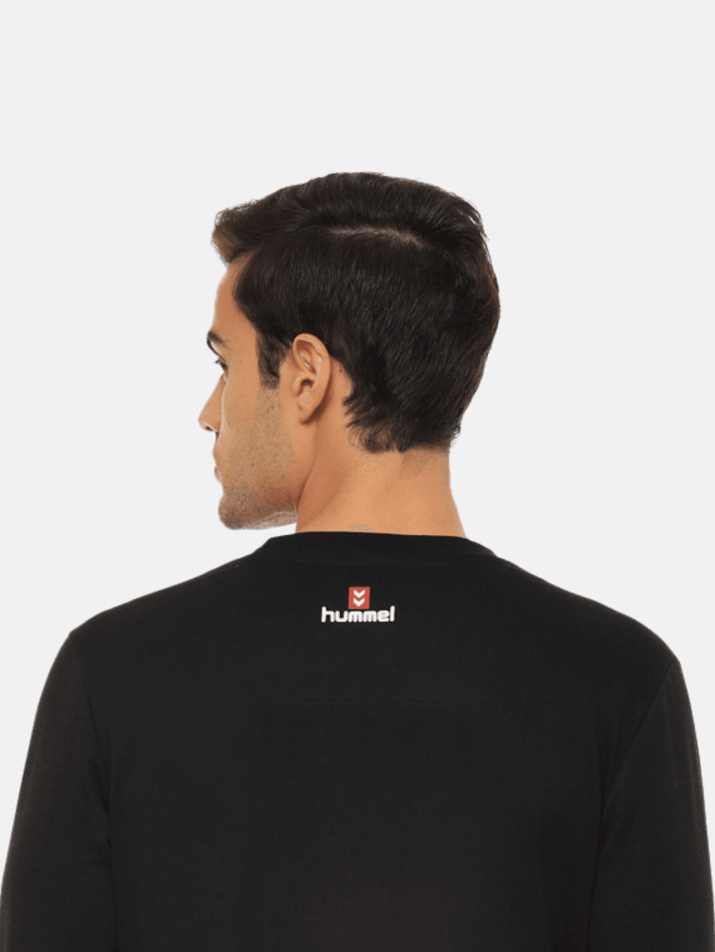 Hummel Black Regular Sweatshirts for Unisex Daily Wear
