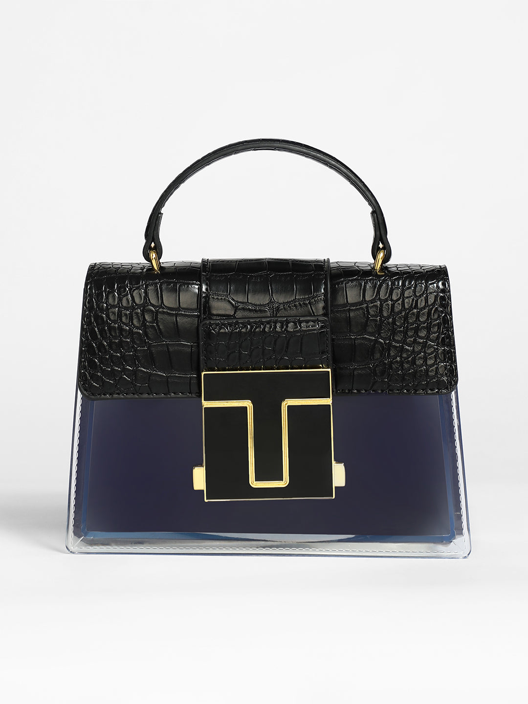 Haute Sauce Frosted Block Hand Bag