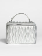 Quilted Box Bucket Bag