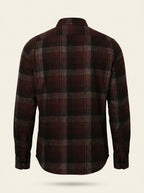 Red Blend Checkered Cotton Shirt