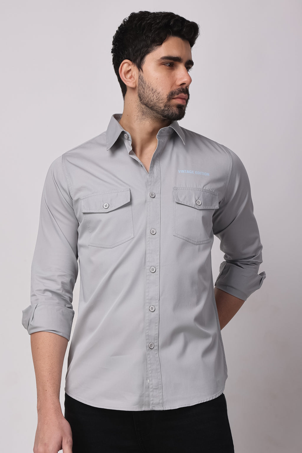 Stylox Full Sleeve Solid Casual Shirt For Men's