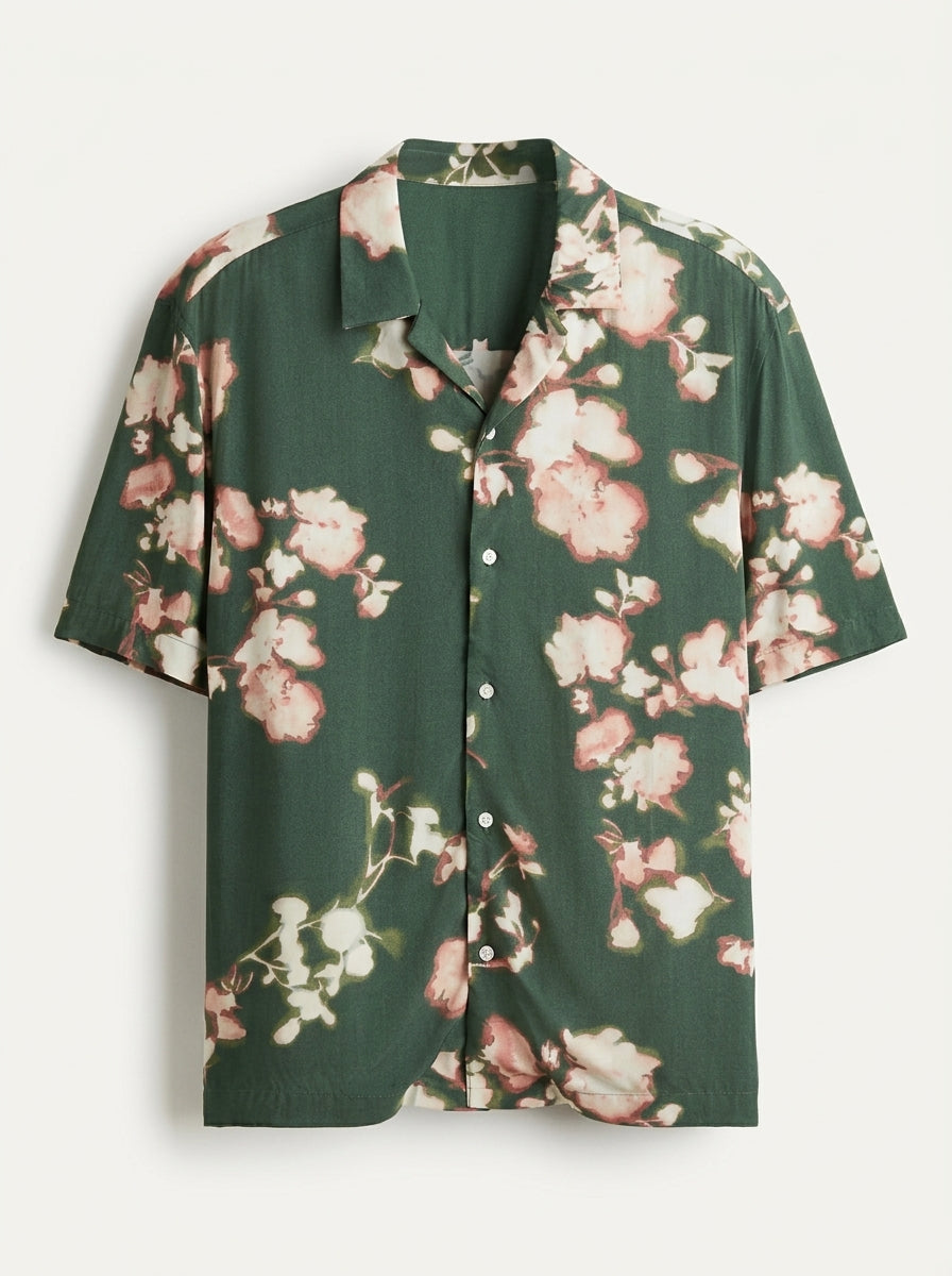 Regular Fit Patterned resort shirt