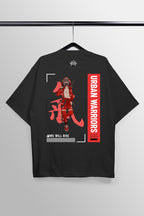 Urban Warriors Black Oversized Tee