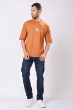 Stylox Men's Round Neck Half Sleeve Printed Casual T-Shirt