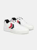 Hummel White/multicolor Regular Sneakers for Men Gym Wear