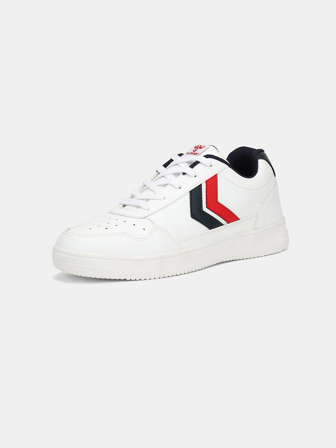 Hummel White/multicolor Regular Sneakers for Men Gym Wear