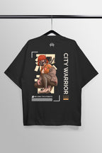 We Own The Streets Black Oversized Tee