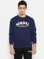 Hummel Real Navy Regular Sweatshirts for Men Daily Wear