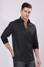 Stylox Men's Regular Fit Full Sleeve Printed Casual Shirt