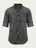 Men Denim Casual Shirt