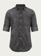 Men Denim Casual Shirt