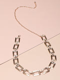 Gold Solid Waist Belt