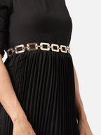 Gold Solid Waist Belt
