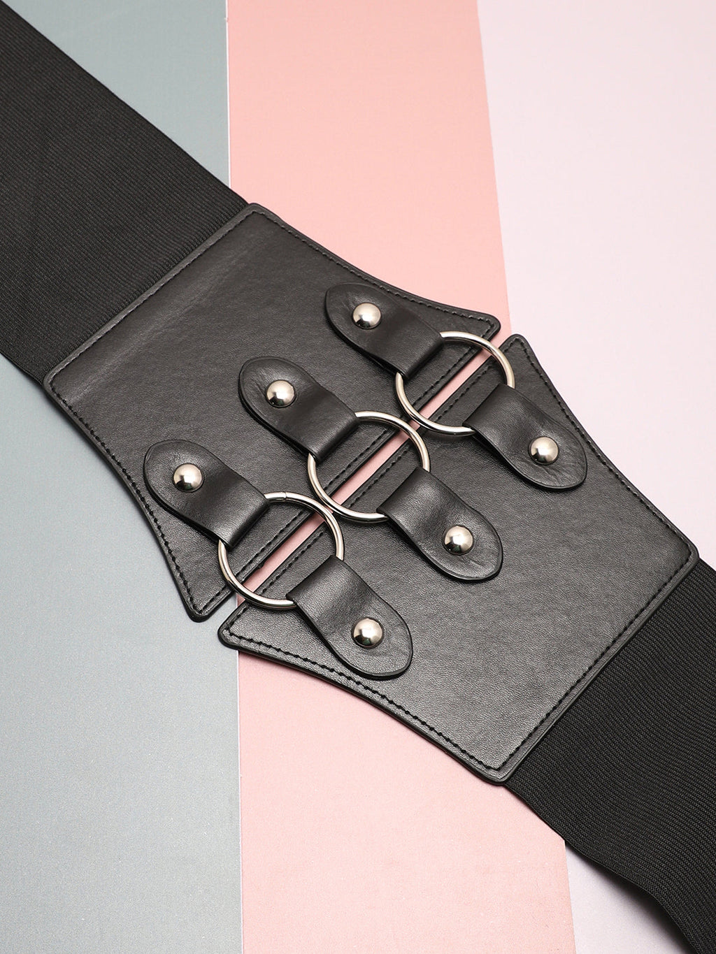 Solid Waist Belt With Sunglass Combo Gift