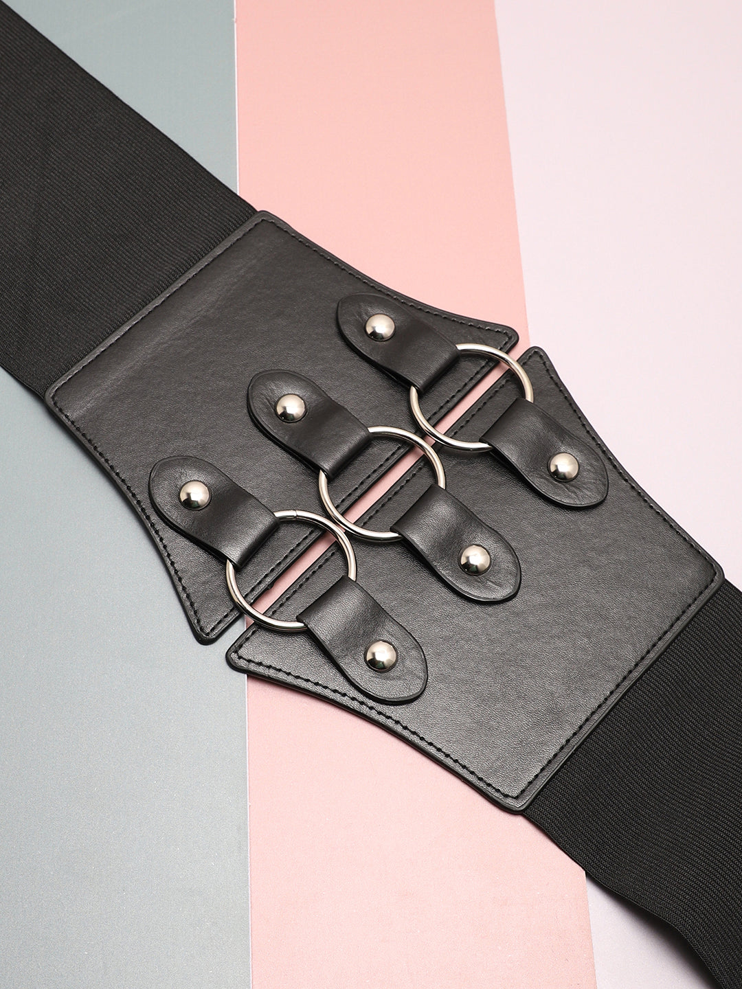 Solid Waist Belt With Sunglass Combo Gift