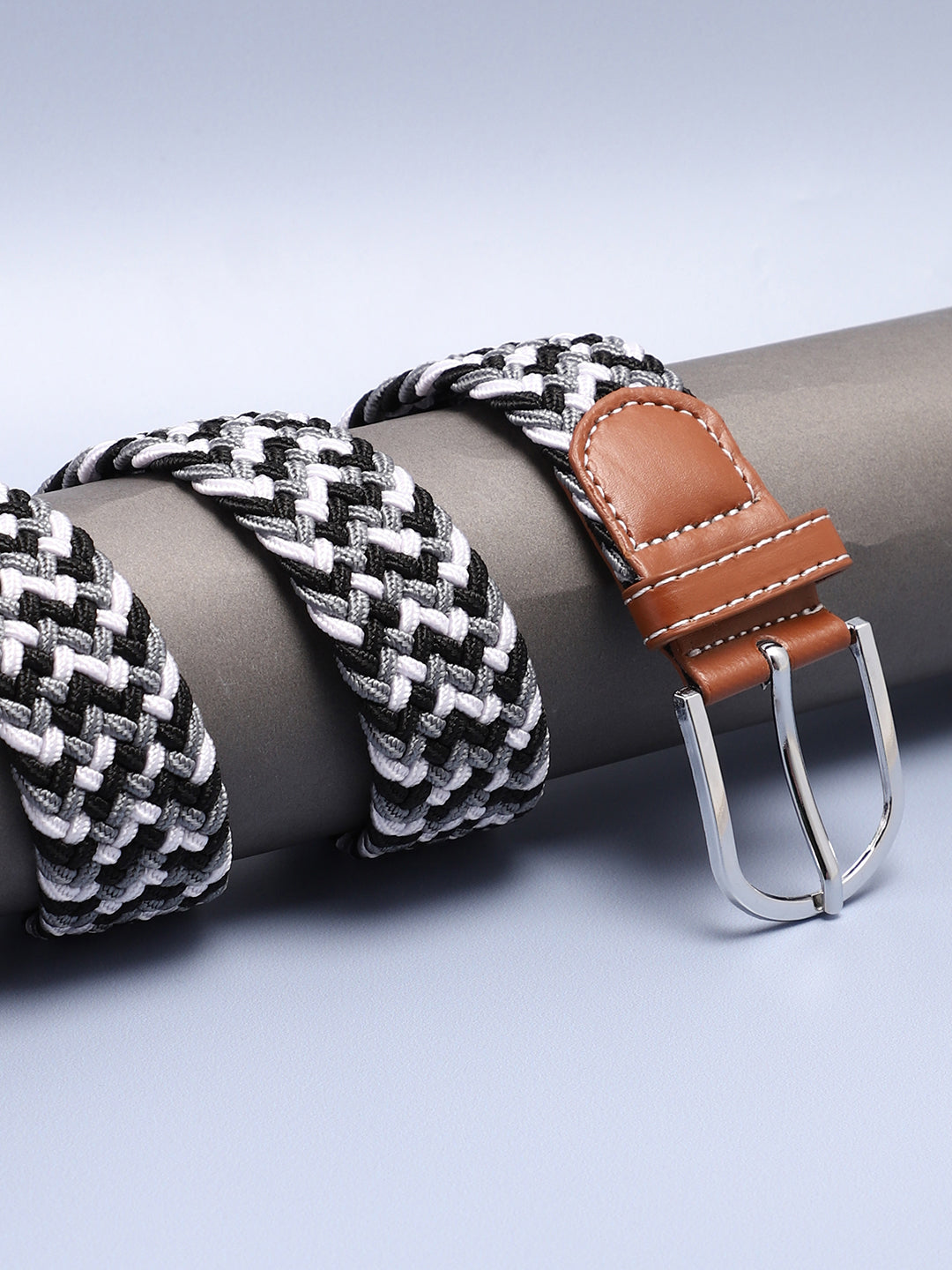 Haute Sauce Multi-Colour Textured Waist Belt