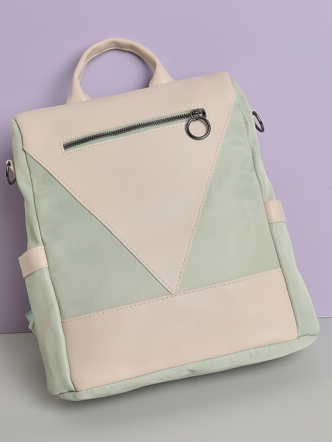 Haute Sauce Zea White & Green Backpack