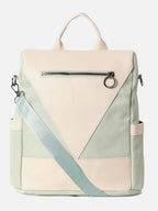 Haute Sauce Zea White & Green Backpack